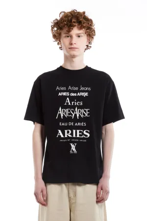 ARIES - PERFUME SS TEE BLACK