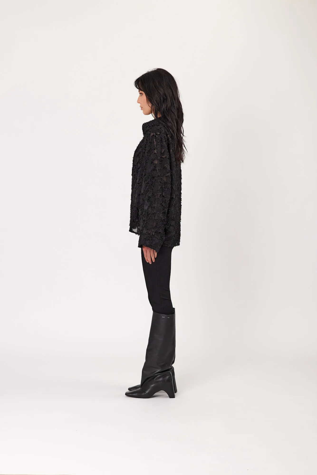 BRYLEE SHIRT - BLACK
