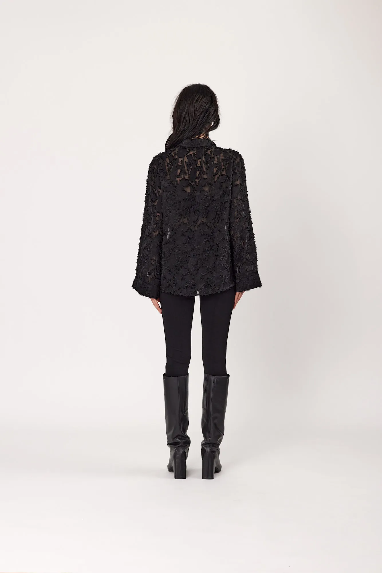 BRYLEE SHIRT - BLACK