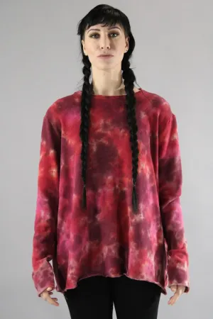 Cozy Sweater Smoosh Red