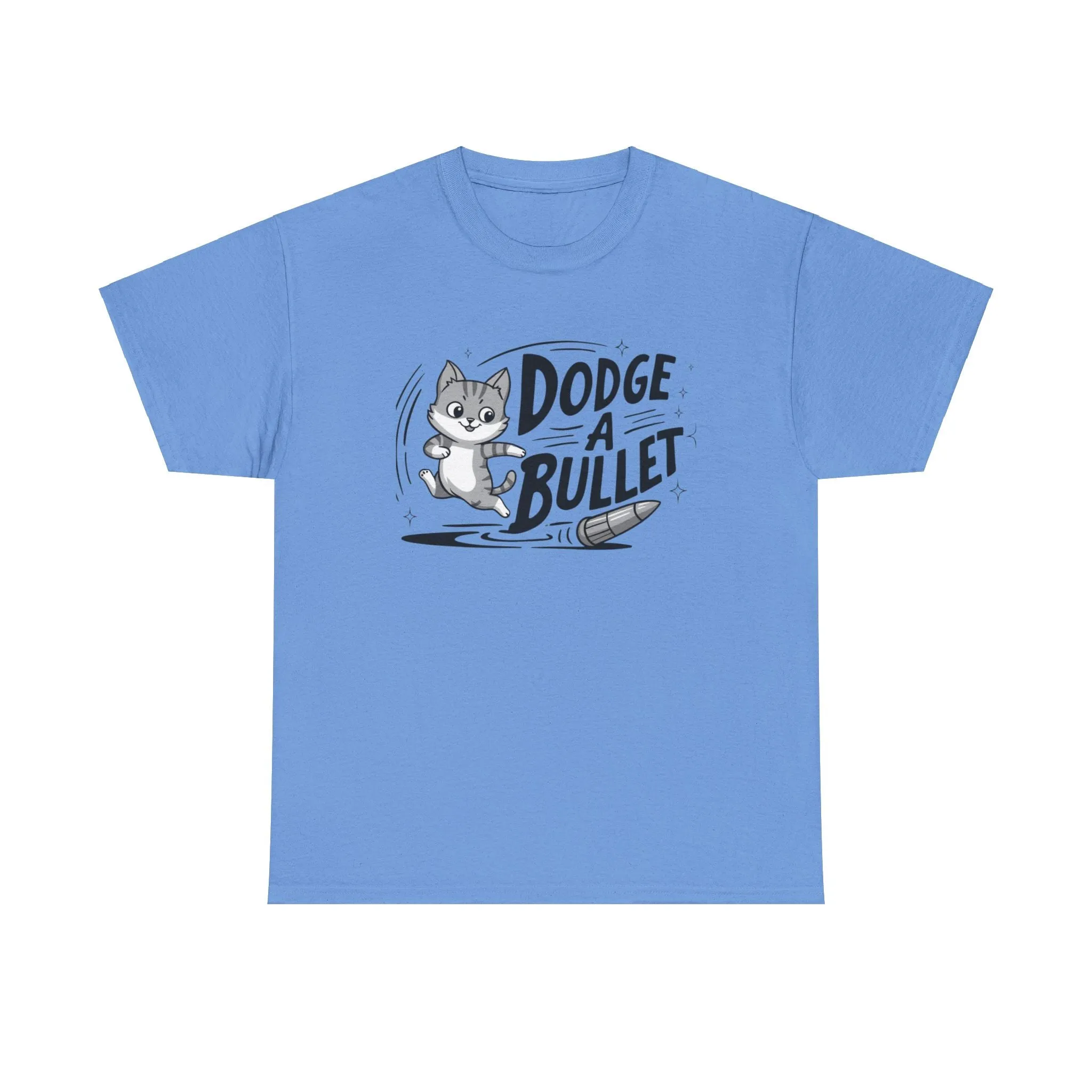 Dodge A Bullet Idiom Unisex Cotton T-Shirt