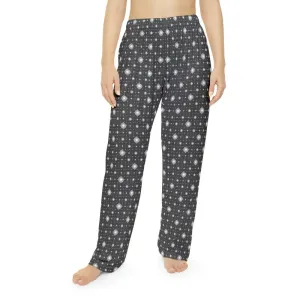 Dreamy White Swirls Women’s Pajama Pants