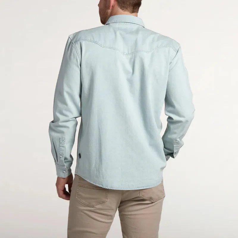 Dust Up Denim Long Sleeve Snap Shirt