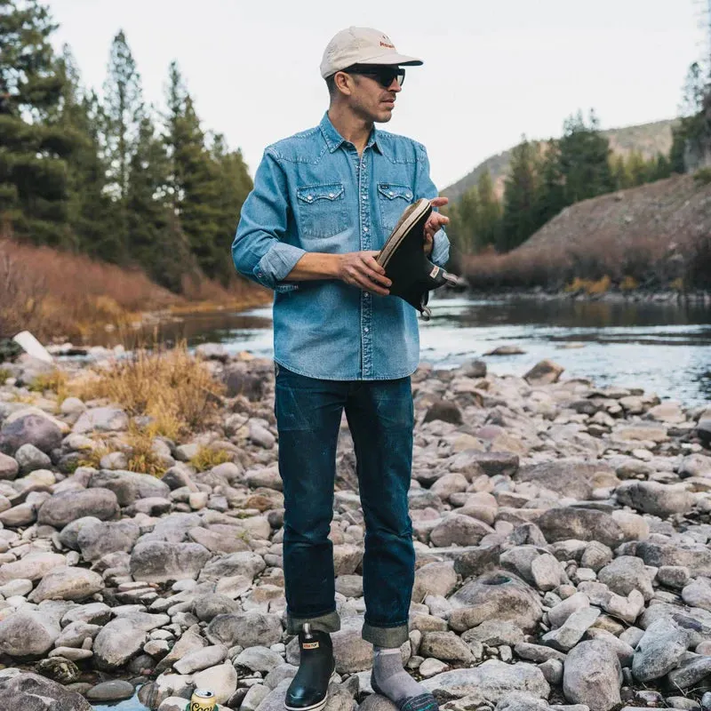 Dust Up Denim Long Sleeve Snap Shirt