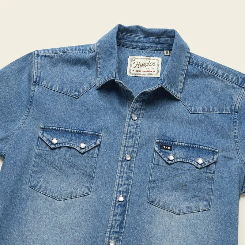 Dust Up Denim Long Sleeve Snap Shirt