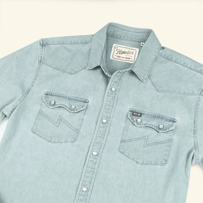 Dust Up Denim Long Sleeve Snap Shirt