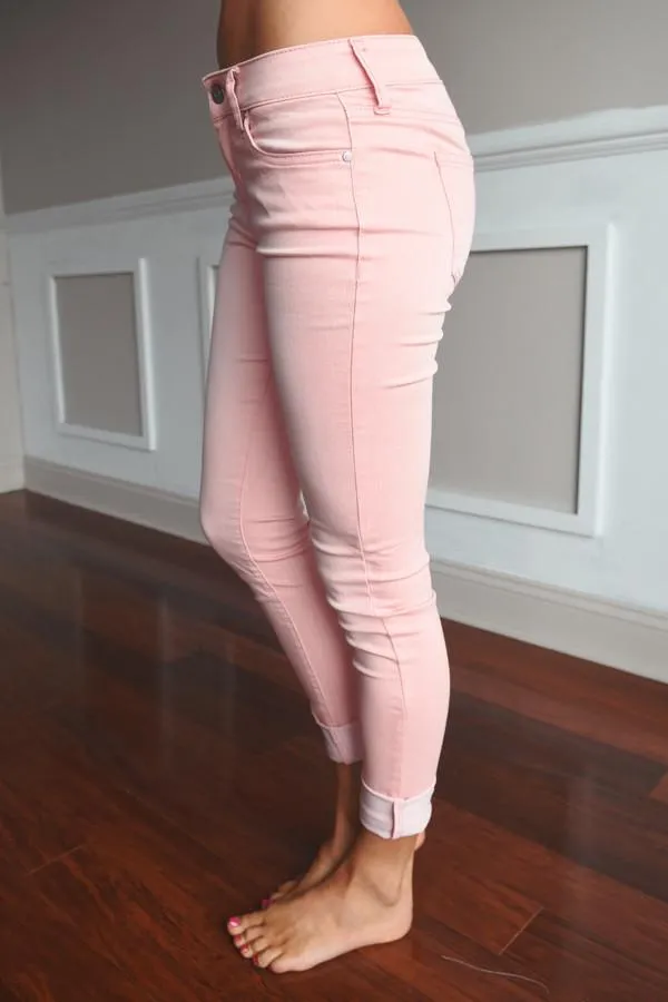 Dusty Pink Jeggings