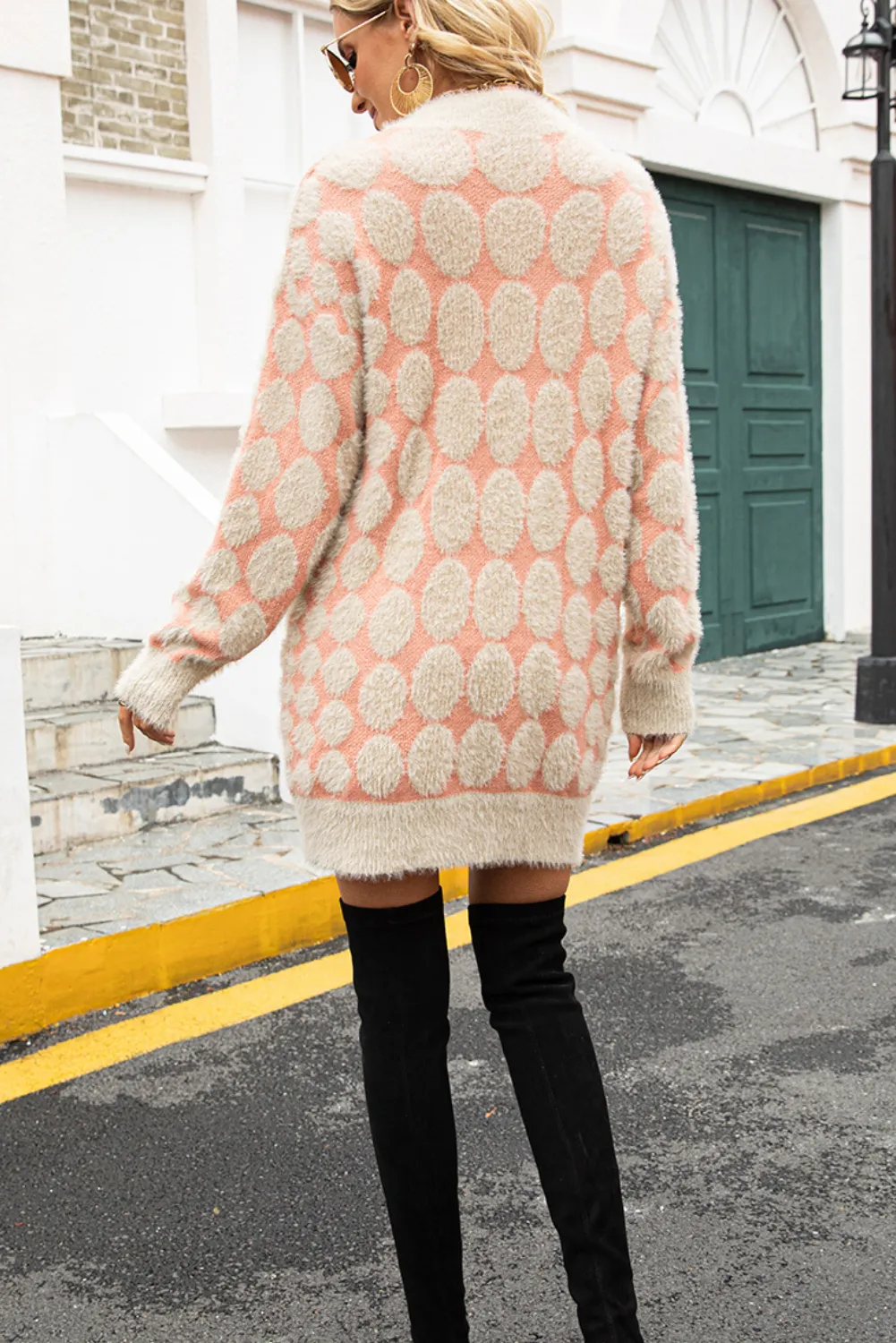 'Gianne' Oversized Knitted Cardigan Coat (2 Colors)