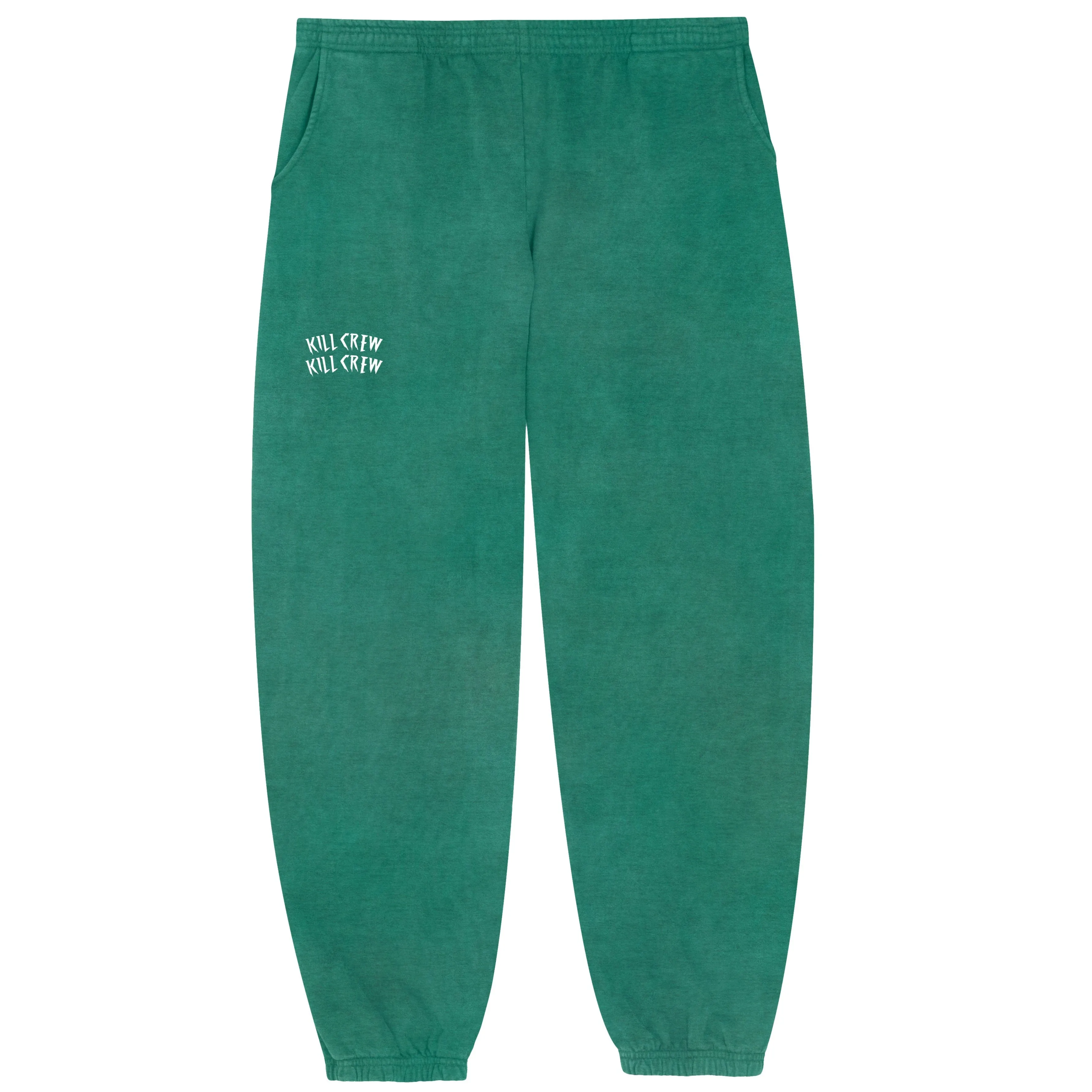 HEAVYWEIGHT LUX "SIMPLE" SWEATPANTS - GREEN
