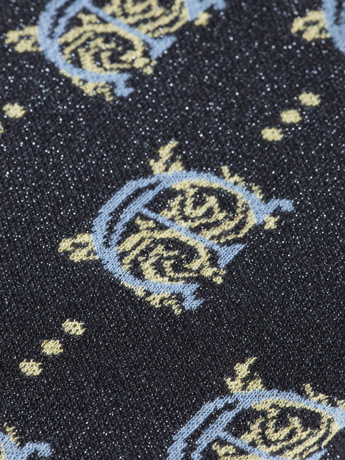 Jacquard knitted pants