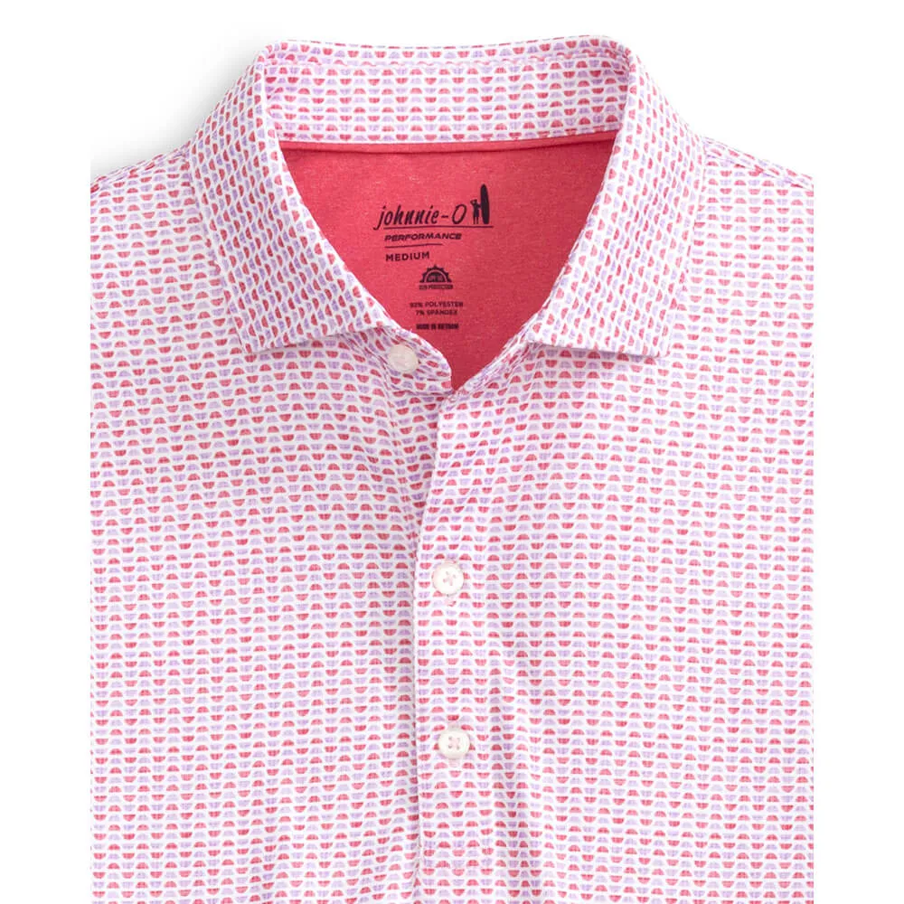 Johnnie-O O'Malley Prep-Formance Polo Shirt - Dahlia