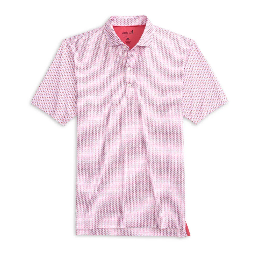 Johnnie-O O'Malley Prep-Formance Polo Shirt - Dahlia