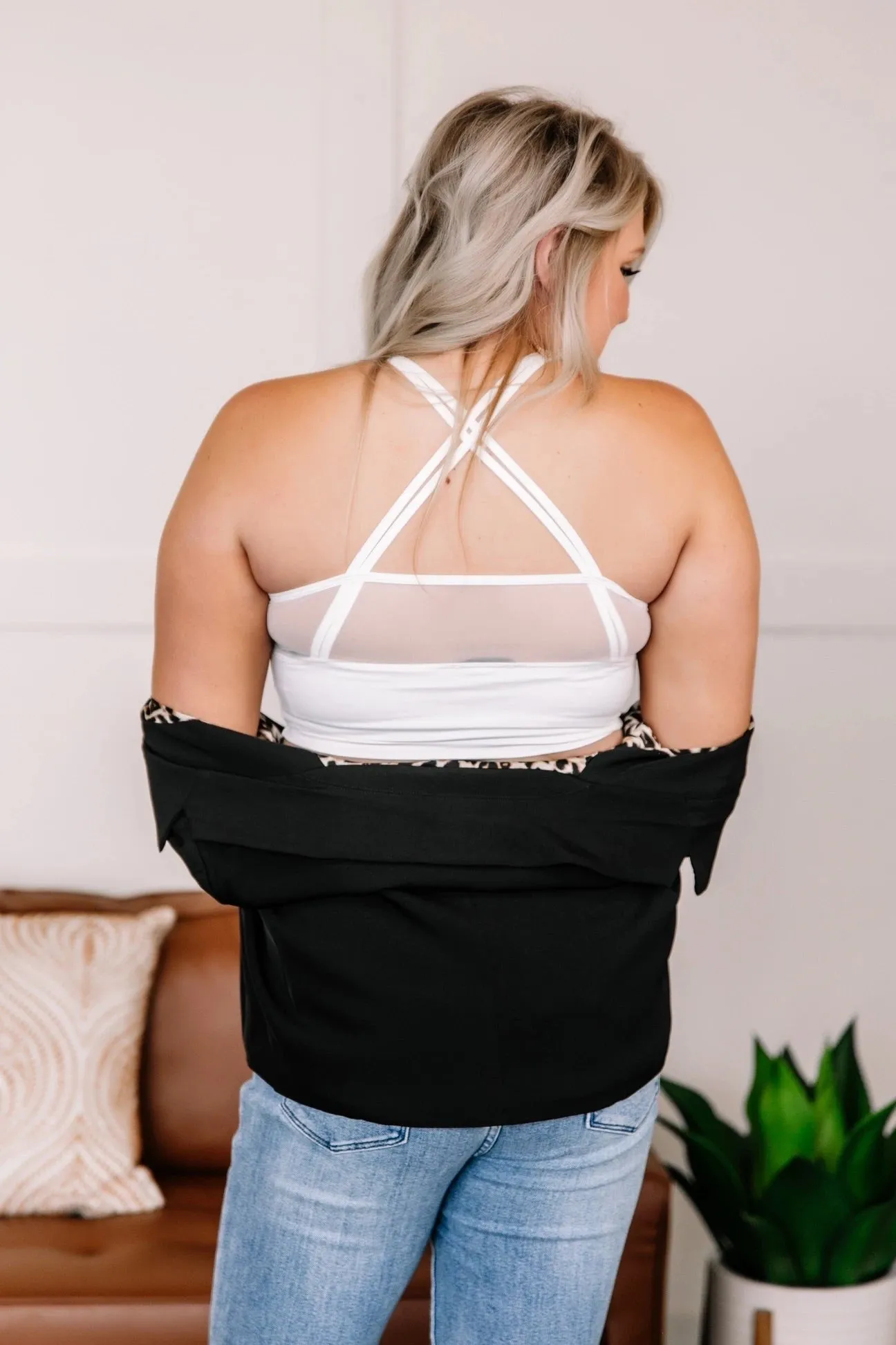 #K968 Yoga Bralette (Off-White)