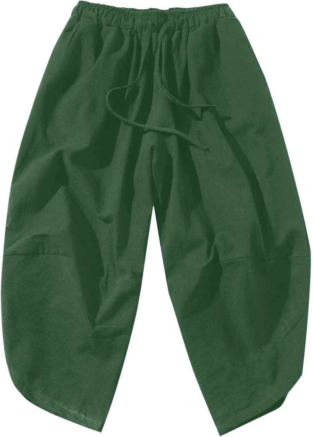 Linen Pants for Mens Summer Fall Loose Fit Track Athletic Harem Flare Wide Leg Sweat Pants Mens 2025