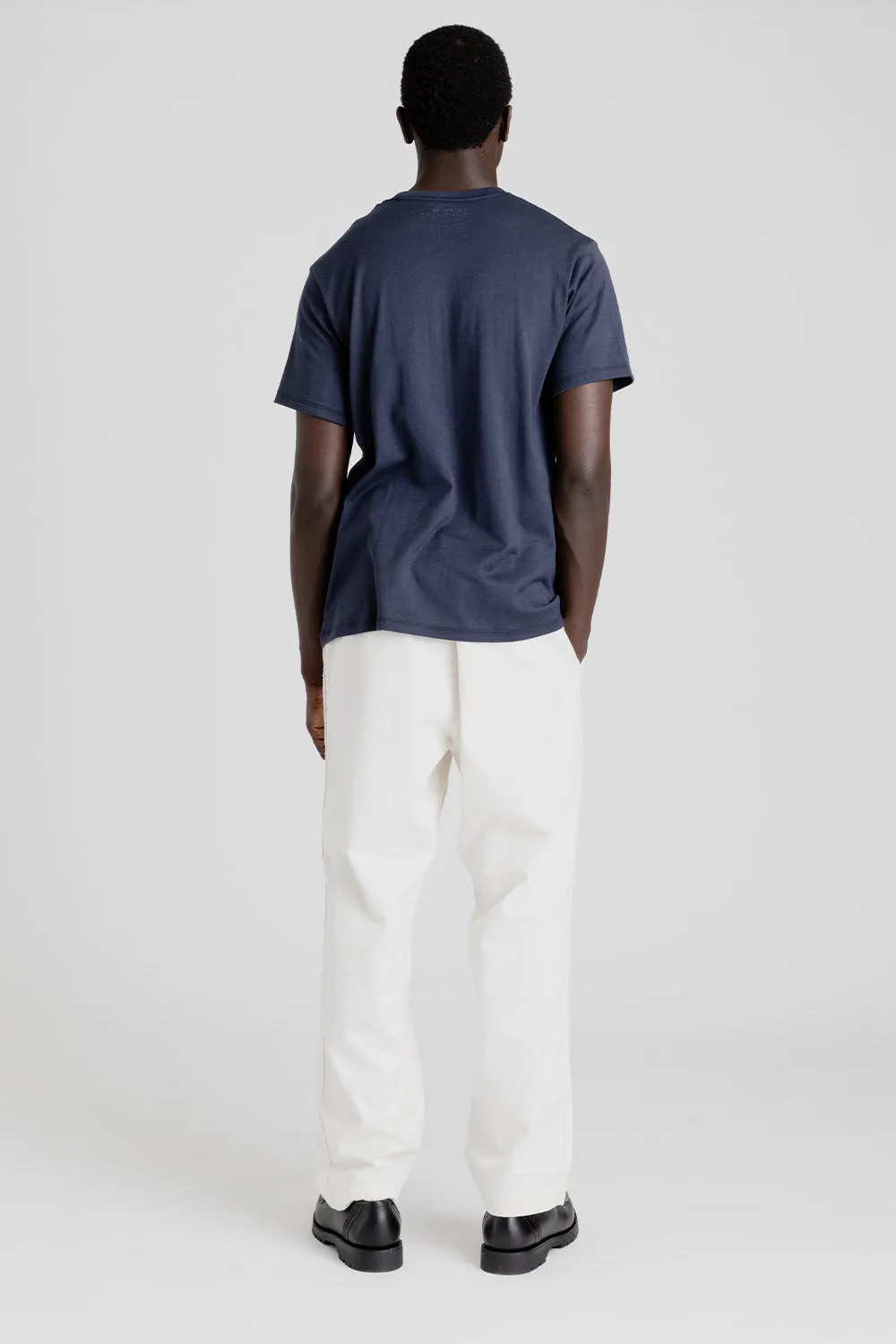 Loopwheel Coolmax Jersey Tees - Navy
