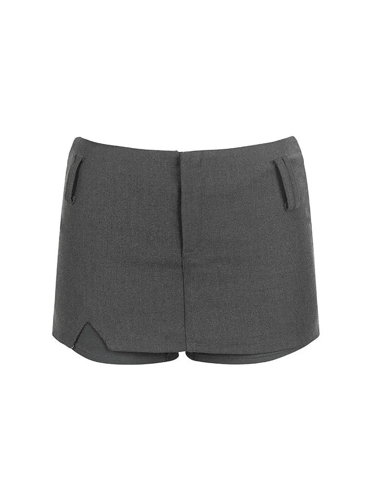 Micro-Mini Tight Simple Skirt