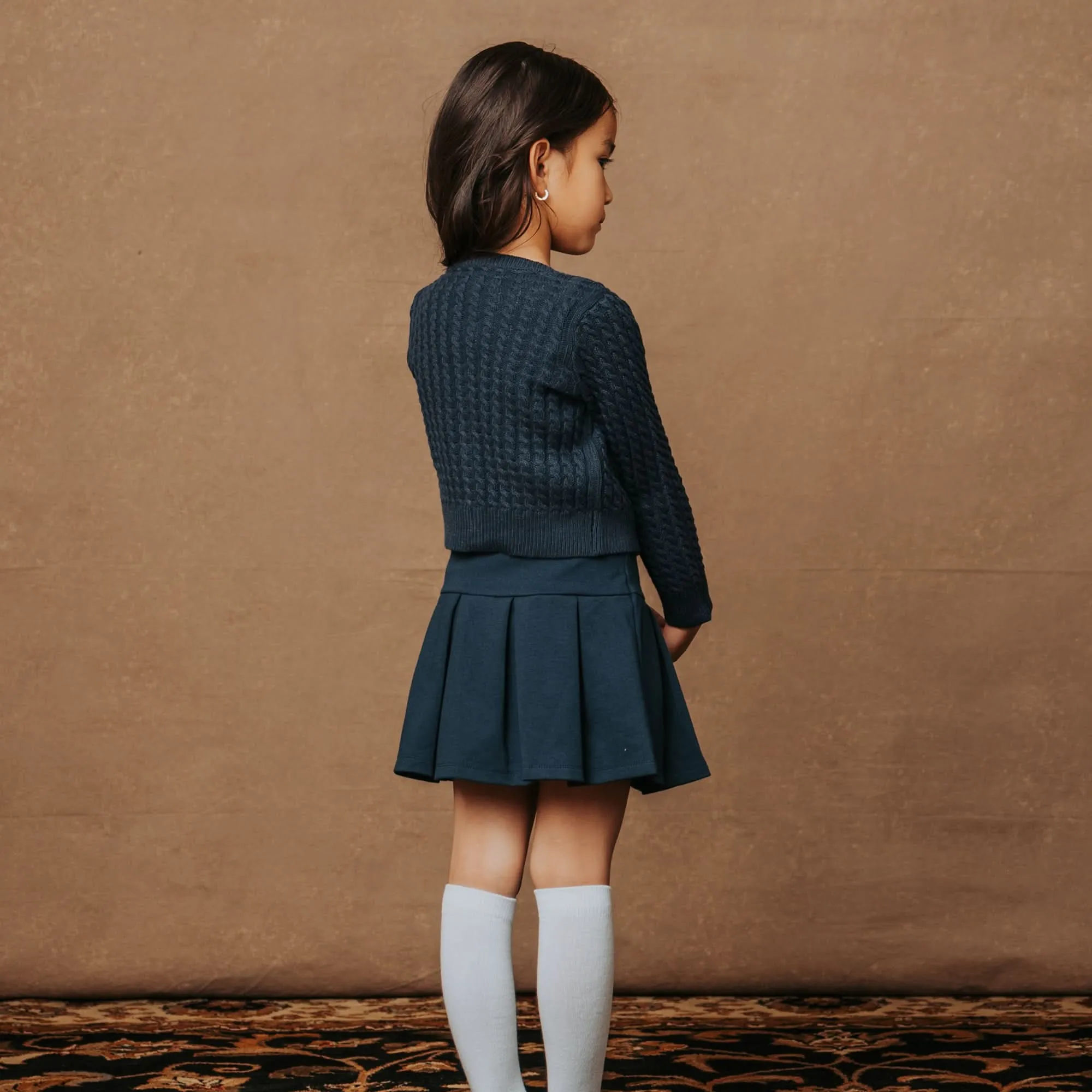 Ponte Drop Waist Skort