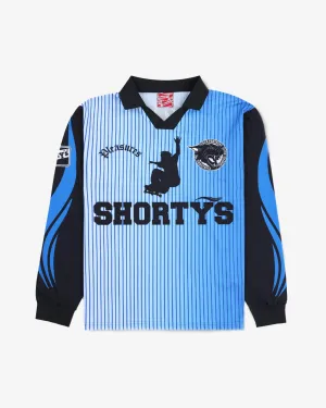 Shorty's x PLEASURES Dream Goalie Jersey Blue