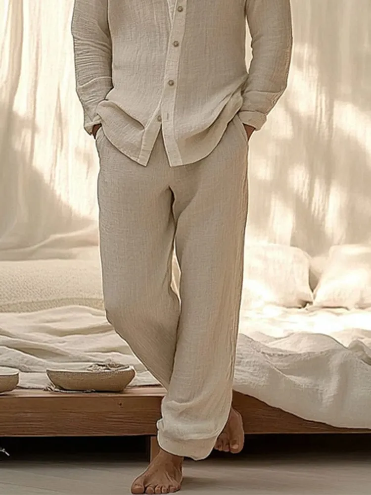 Simple Cotton 2-Piece Outfits
