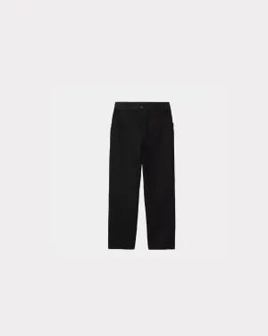 SIMPLE PANT IN BLACK RINSED