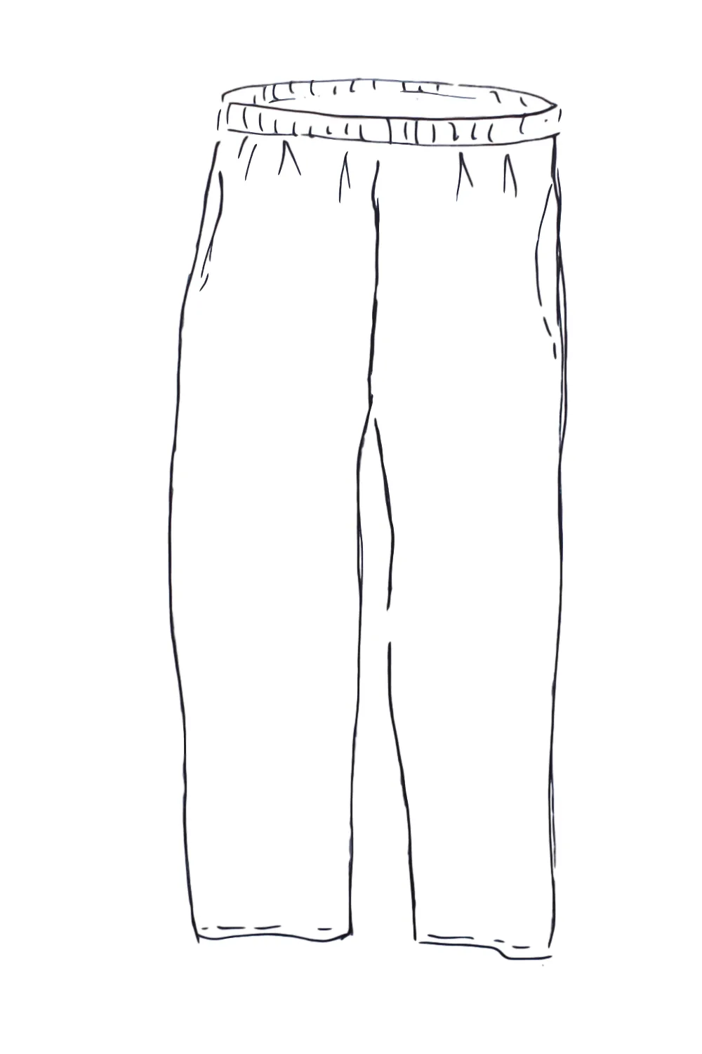 Simply Simple Straight Pant