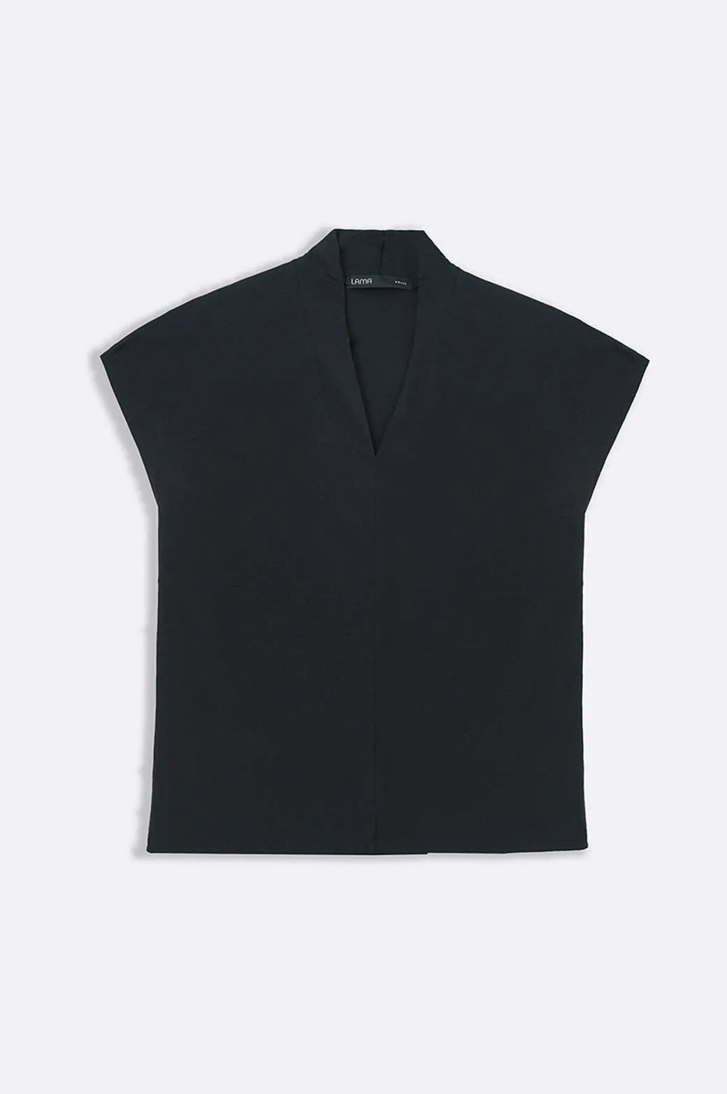 STRETCHY V-NECK TOP