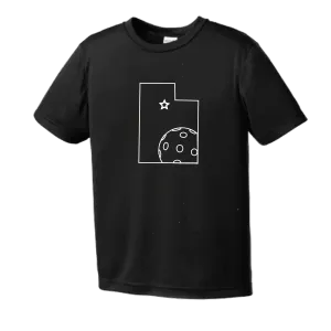 Utah With Pickleballs | Men's Short Sleeve Athletic Shirt | 100% Polyester