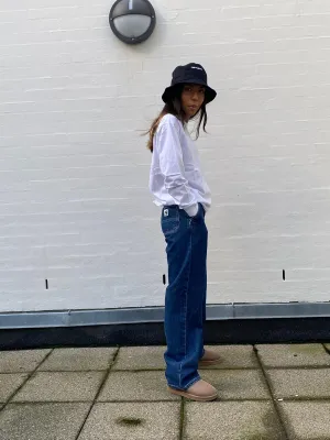 W' Simple Pant - Blue