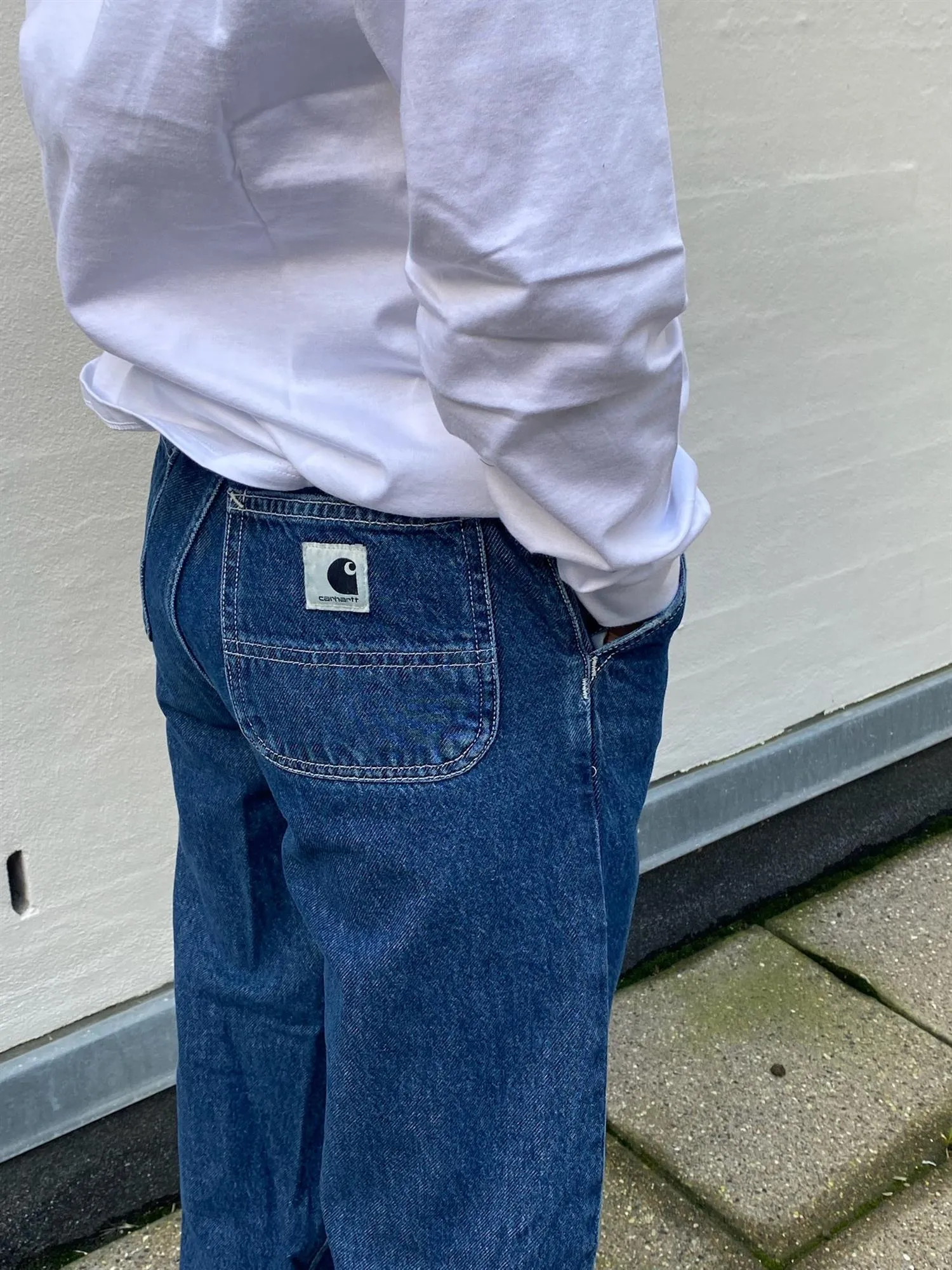 W' Simple Pant - Blue